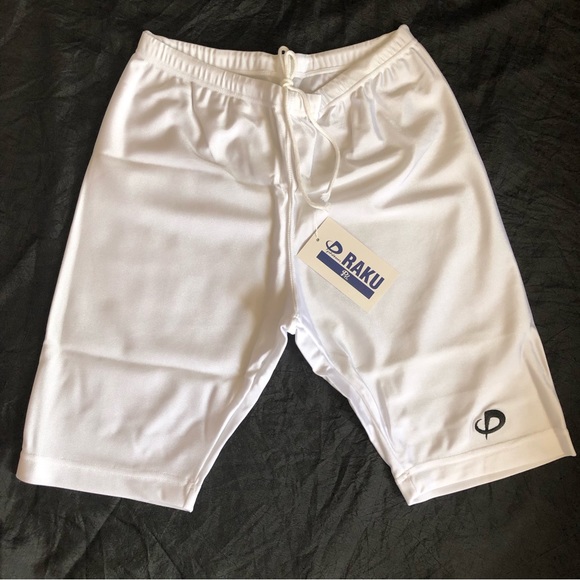 Phiten Raku Aqua Titanium Sports Spats / Compression Shorts - Picture 9 of 13